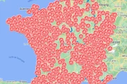 Carte des hébergeurs CycloDort